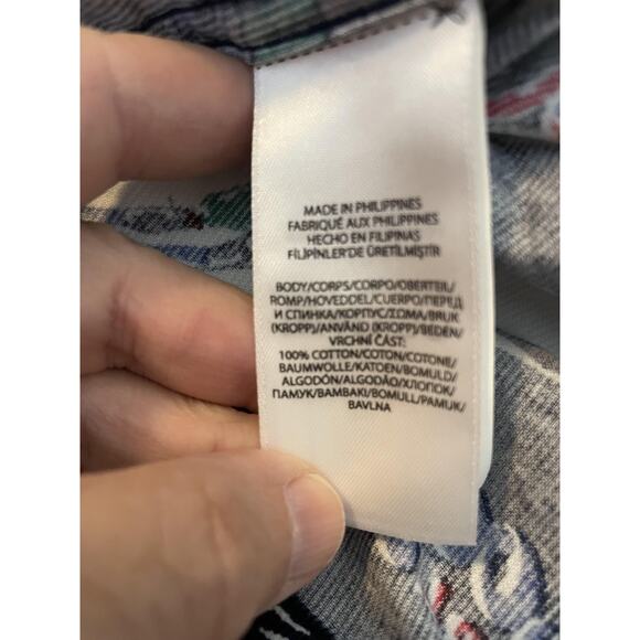 Polo Ralph Lauren Shirt Mens Large Ski Print Corduroy Classic Fit Button Up AOP - Picture 9 of 15